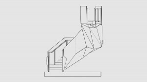 Modern stairwell